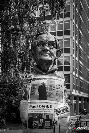 Münster 09/2018: Paul Wulf Skulptur